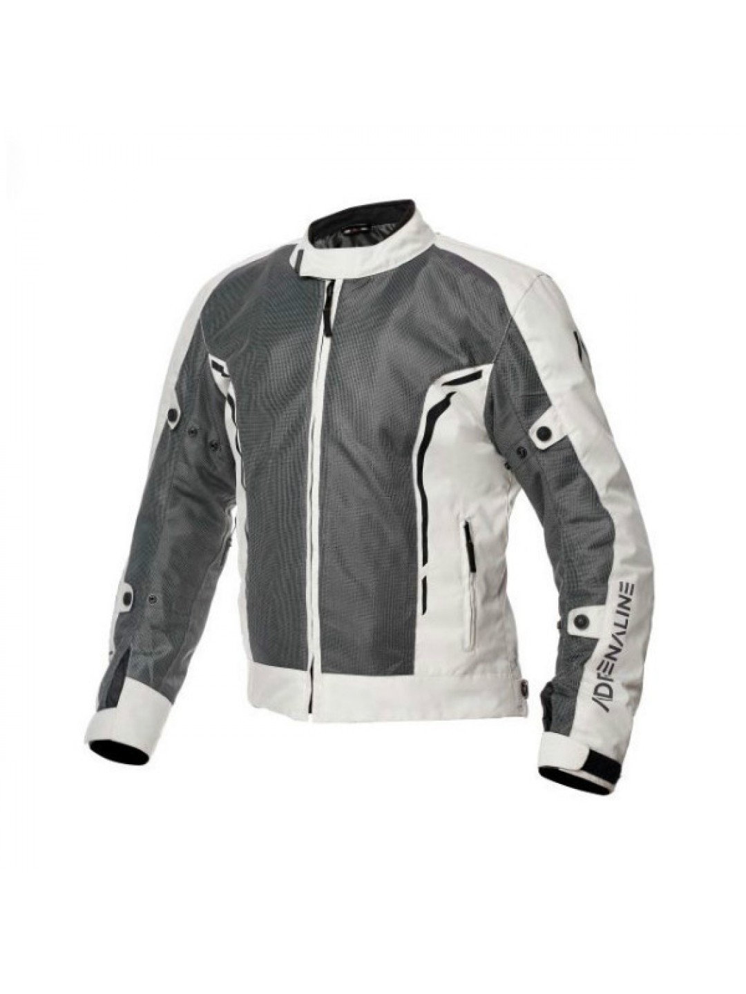 Geaca moto Adrenaline Meshtec 2.0 gri deschis