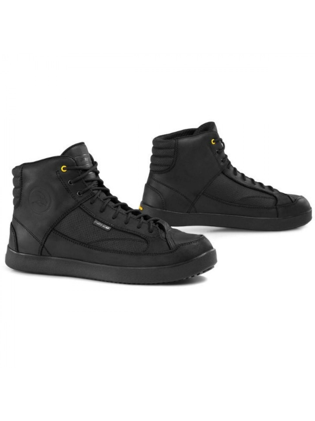 Ghete moto Falco Yuman black