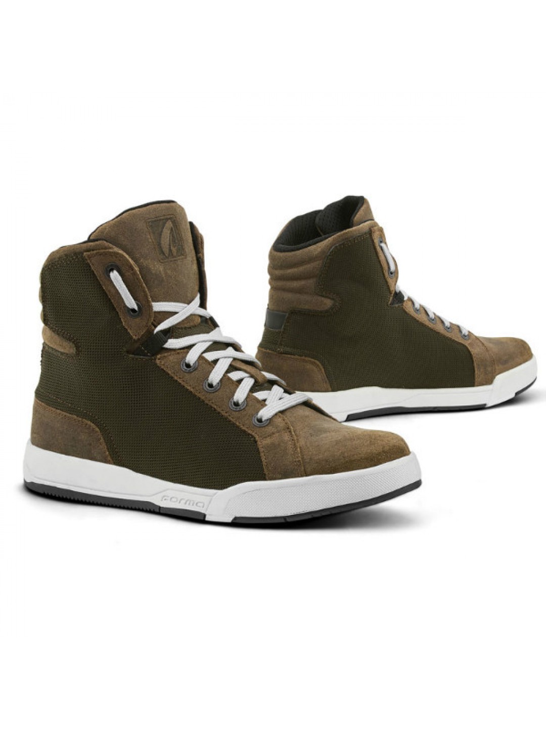 Ghete moto Forma Swift J Dry brown