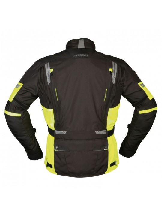 Geaca moto Modeka Aeris black/fluo Geaca moto Modeka Aeris black/fluo