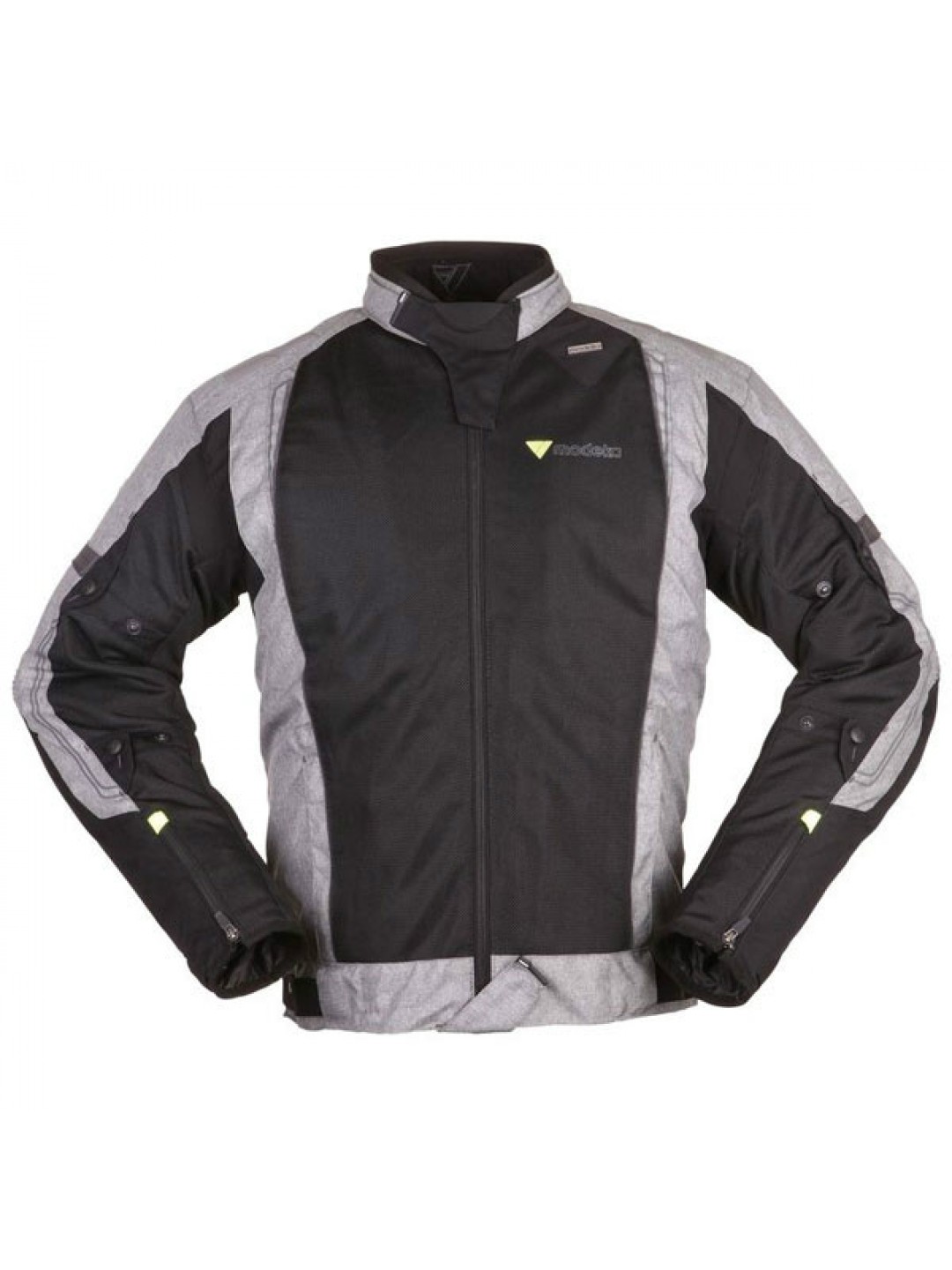 Geaca moto Modeka Breeze black/light gray