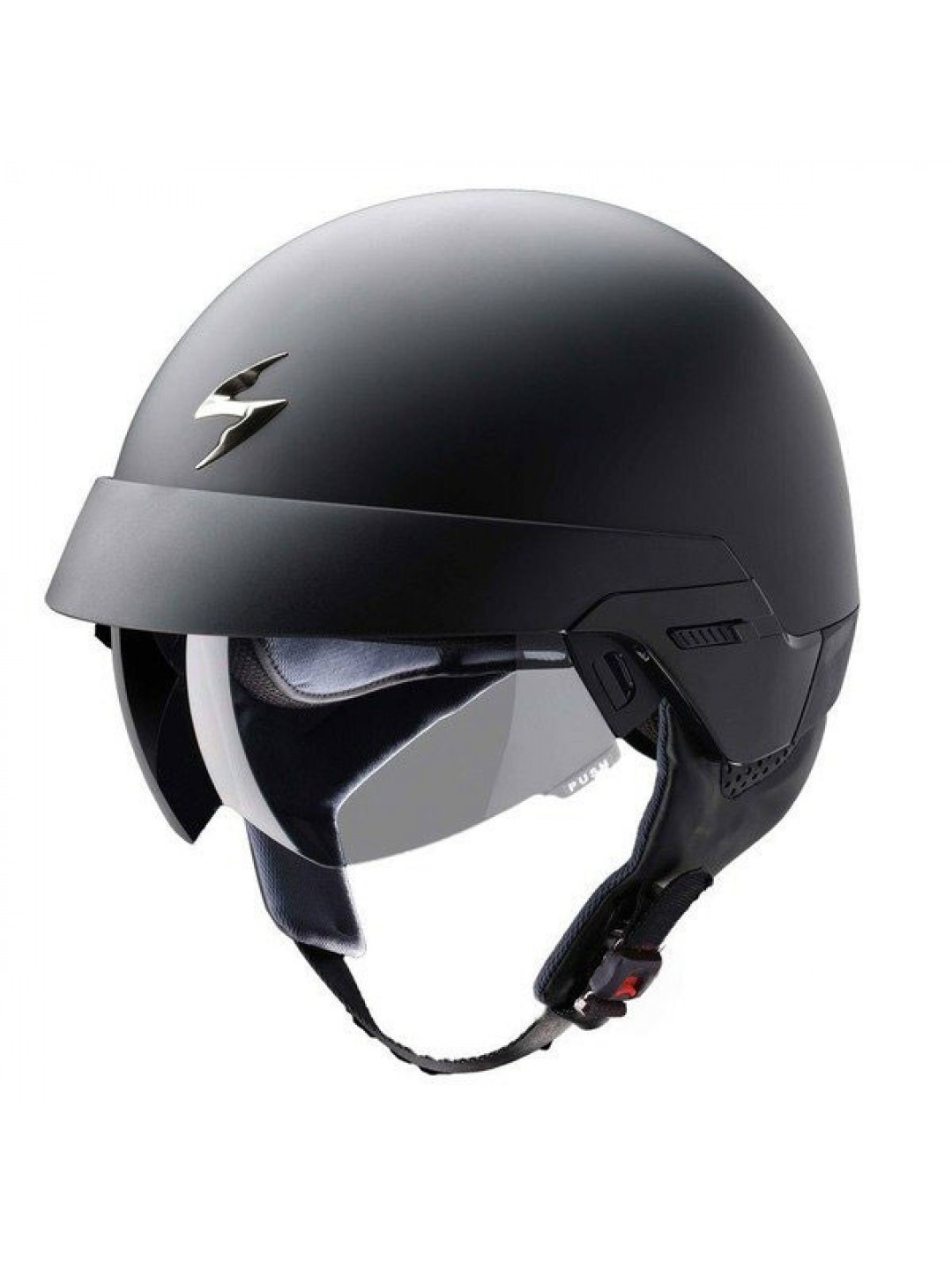 Casca moto open face Scorpion Exo 100 negru mat