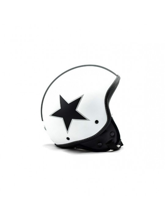 Casca open face Soxon SP-301 White Star Casca open face Soxon SP-301 White Star