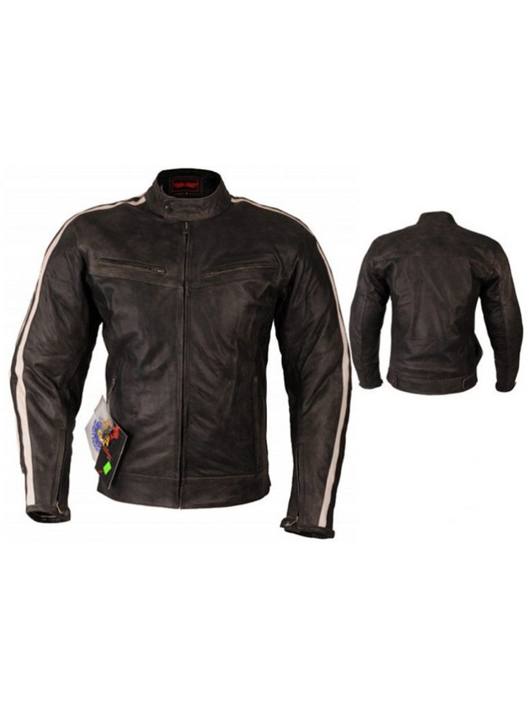 Geaca moto piele SM Retro