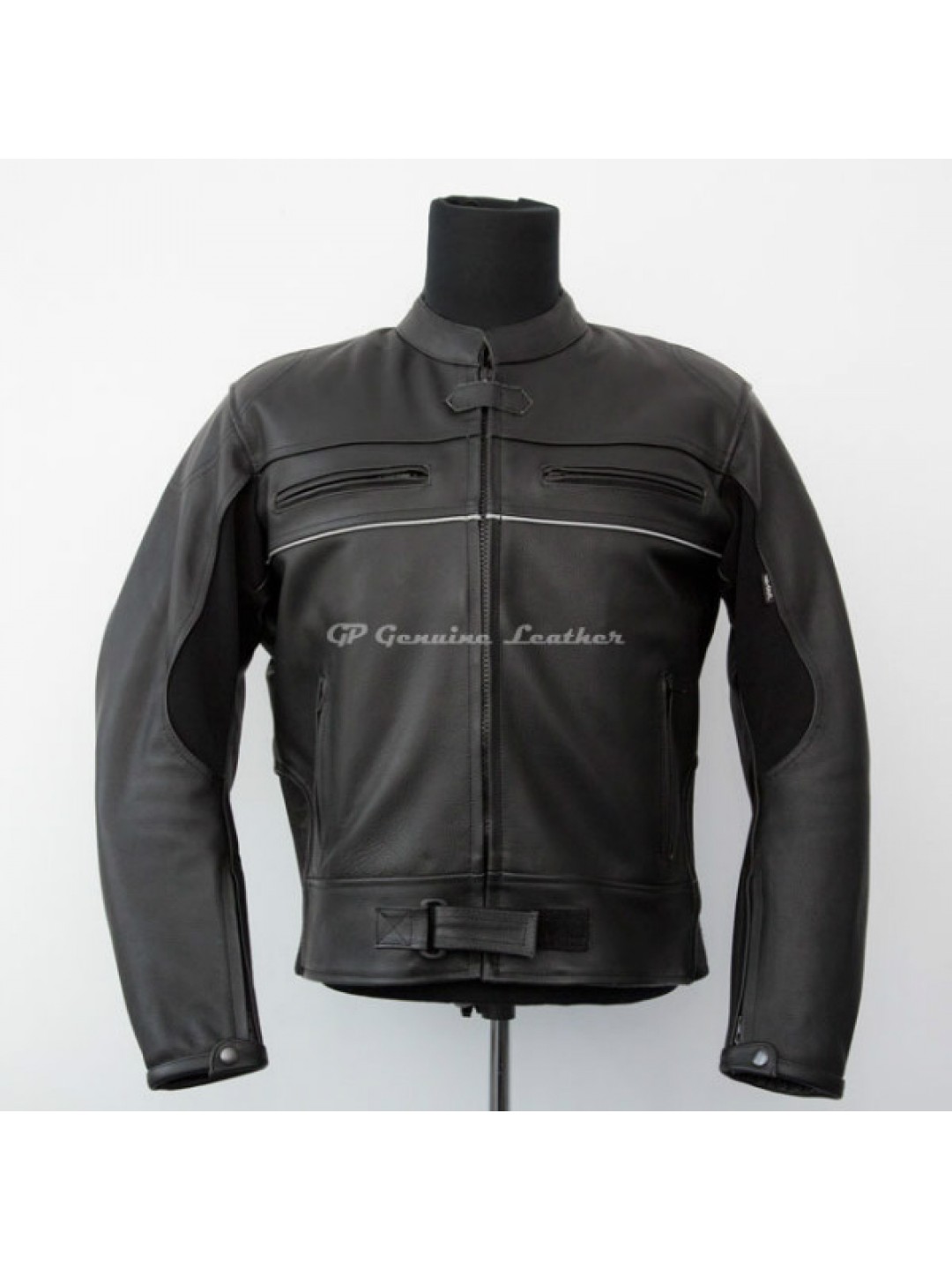 Geaca moto piele MLJM-05